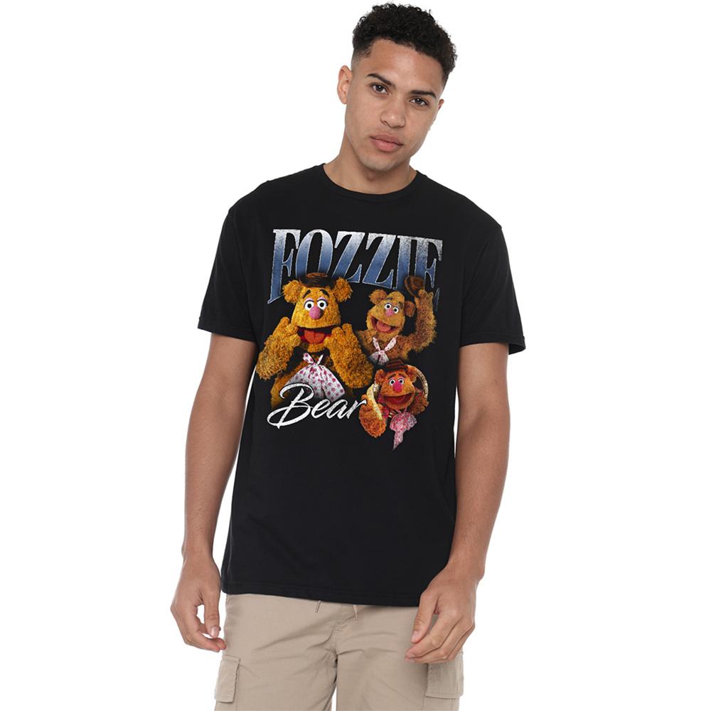 The Muppets Unisex Adult Fozzie Bear Homage T-Shirt