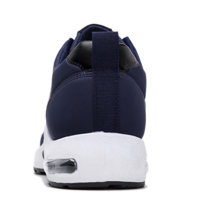 Herren Sportschuhe mit weicher Ledersohle und Lauf-Freizeitschuhe