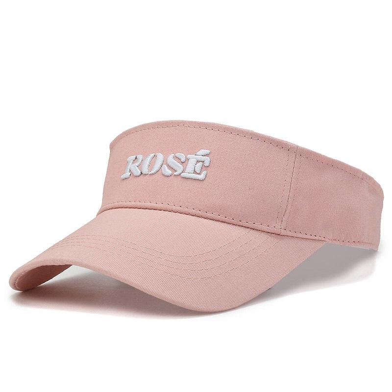 Spring Couple Summer Sun Hat Mountaineering Outdoor Sports Breathable Embroidery Letter Empty Top Hat Same Style