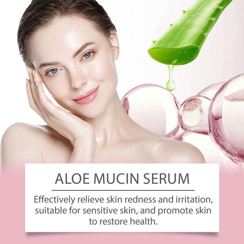 West Month Aloe Vera Soothing Essence Hydrating Moisturizing Facial Serum For Glowing Skin
