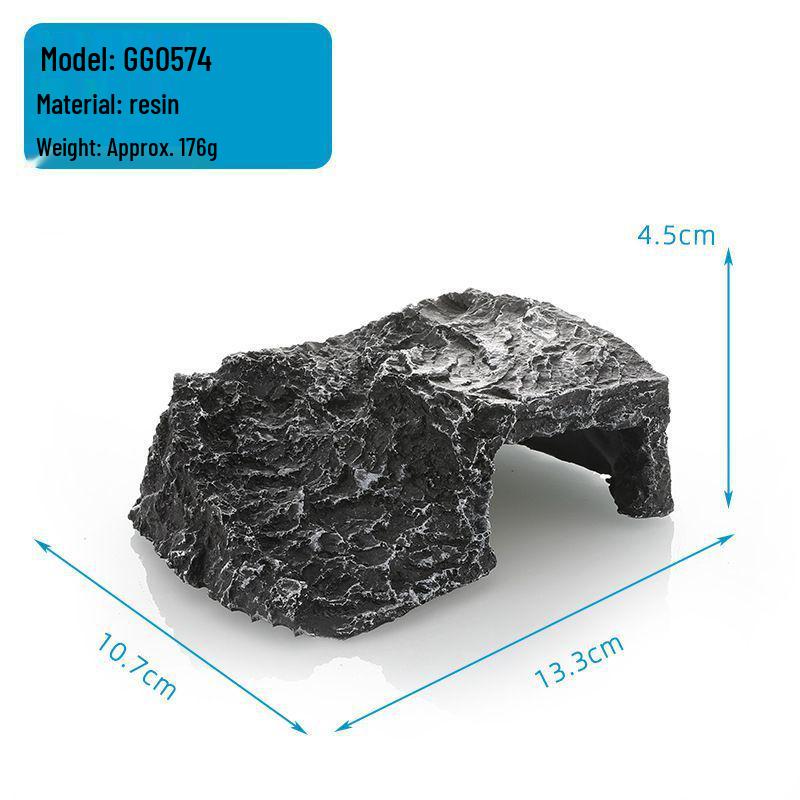 Platformă pentru Broaște Țestoase la Soare și Ascunzătoare: Loc de odihnă plutitor doi-în-unu și rampă de cățărare pentru țestoase cu tâmple roșii și țestoase de iaz chinezești