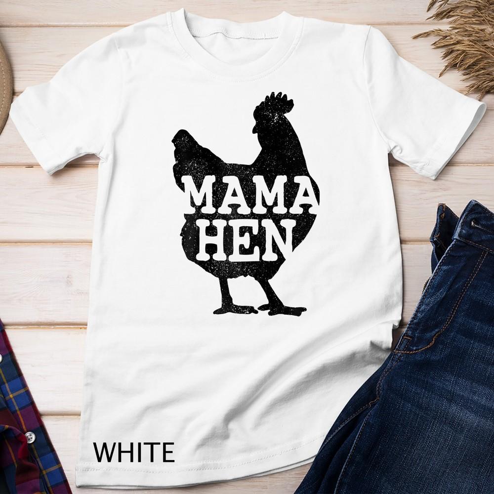 

Womens Mama Hen Funny Mother s Day Chicken Mom Farmer Farm Gift Unisex T-shirt M