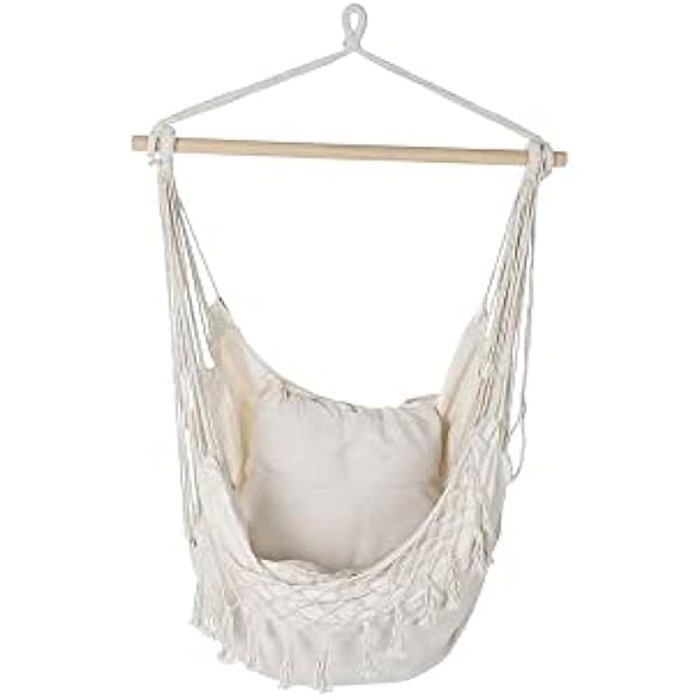 Hamac - DKD Home Decor - Standard - Beige - Coton - 90 X 90 X 135 Cm