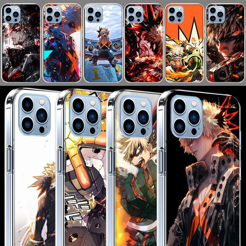 My Hero Bakugou Katsuki Cases Phone Case For Iphone 17E 16E 17 Air 16 Pro Max 15 Pro 14 Plus 11 13 12 Mini Cover Cases Compatibl