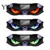 Universal Car Lighting Kit Solar Devil Eyes Light for Windshield, Window Warning Sign with Three Smart Modes, Atmosphere LED Digital Panel,
