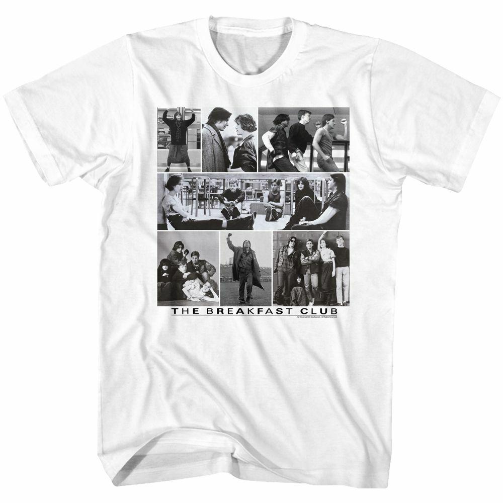 

The Breakfast Club Collage White Adult T-Shirt S