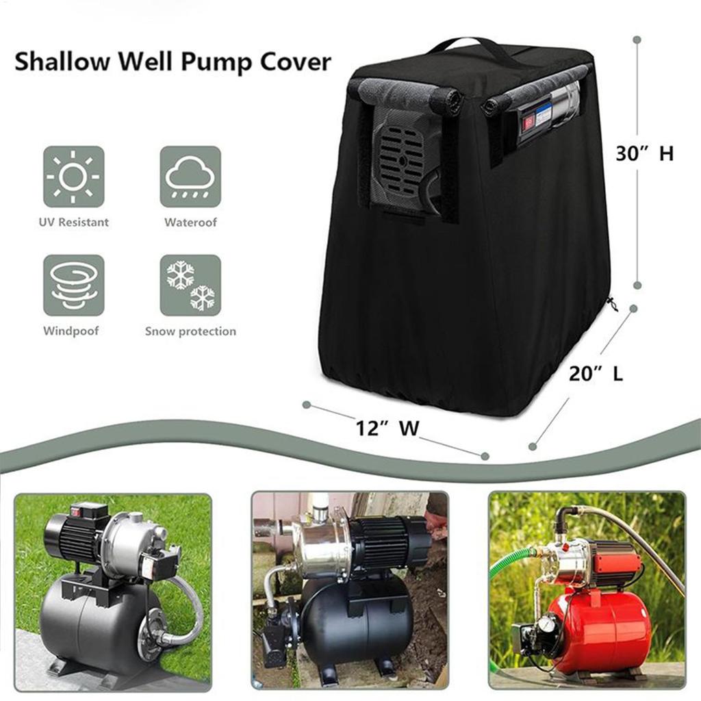 Decorative Well Pump Covers Anti-UV Protector Well Pump Protective Covers For Outside Garden Yard Backyard Farm Pathway Driveway