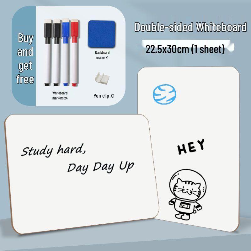 Children s Double-Sided Erasable Mini Whiteboard - Portable and Reusable
