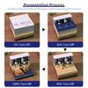 Promotional Memo Pad Wizard World Magic Hogwarts Castle 3D Paper Art LED Fantasy Gift Stationery 3D Memo Pad for Promo Souvenir