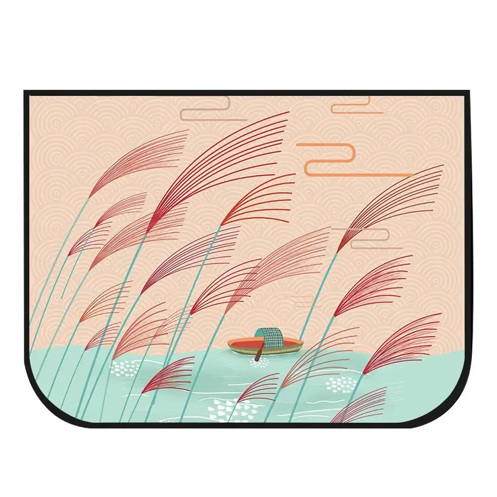 Car Magnetic Curtain In The Car Window Sunshade Cover Cartoon Universal Side Window Sunshade UV Protection For Kid Baby Children
