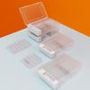 The Battery Storage Box Can Detect The Remaining Power; It Has A Large Capacity And Is Suitable For Storing Aa And Aaa Batteries
