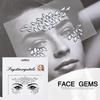 Eco-Friendly Masquerade Acrylic Face Diamond Stickers