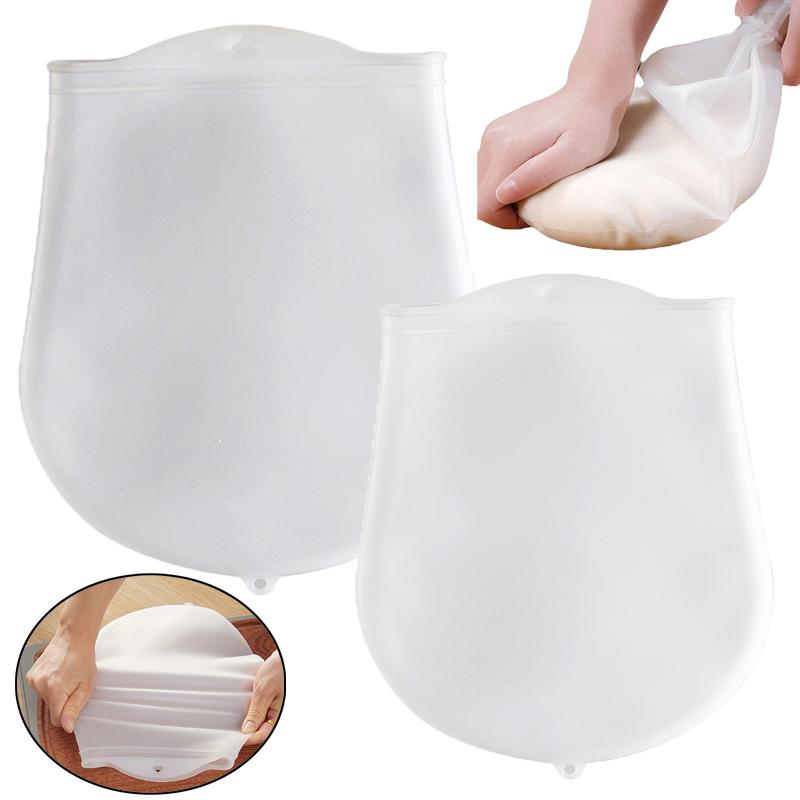 Kneading Dough Bag Silicone Versatile Dough Mixer for Bread, Pastry, Pizza & Tortilla Non-Toxic Multifunctional Cooking Tool