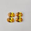 Yellow Sapphire Shade Natural Oval Cut 14x10 Mm Size Zircon, Healing Yellow Color Zircon Lot, Loose Zirconia Lot for Making Jewelry.