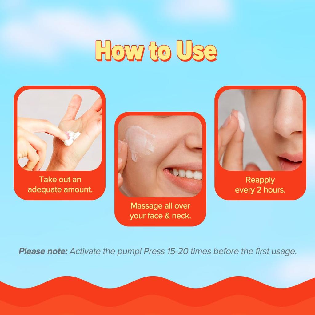 Aqualogica Detan Plus Feuchtigkeitsspendendes Sonnencreme LSF 50 Plus PA Vier Plus Leicht Ohne Weiße Rückstände Täglicher Sonnenschutz 50 g