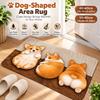Quick Drying Animal Shaped Carpet 2D FLAT Bathroom Floor Mat Cute Diatom Mud Mat Home Floor Decor