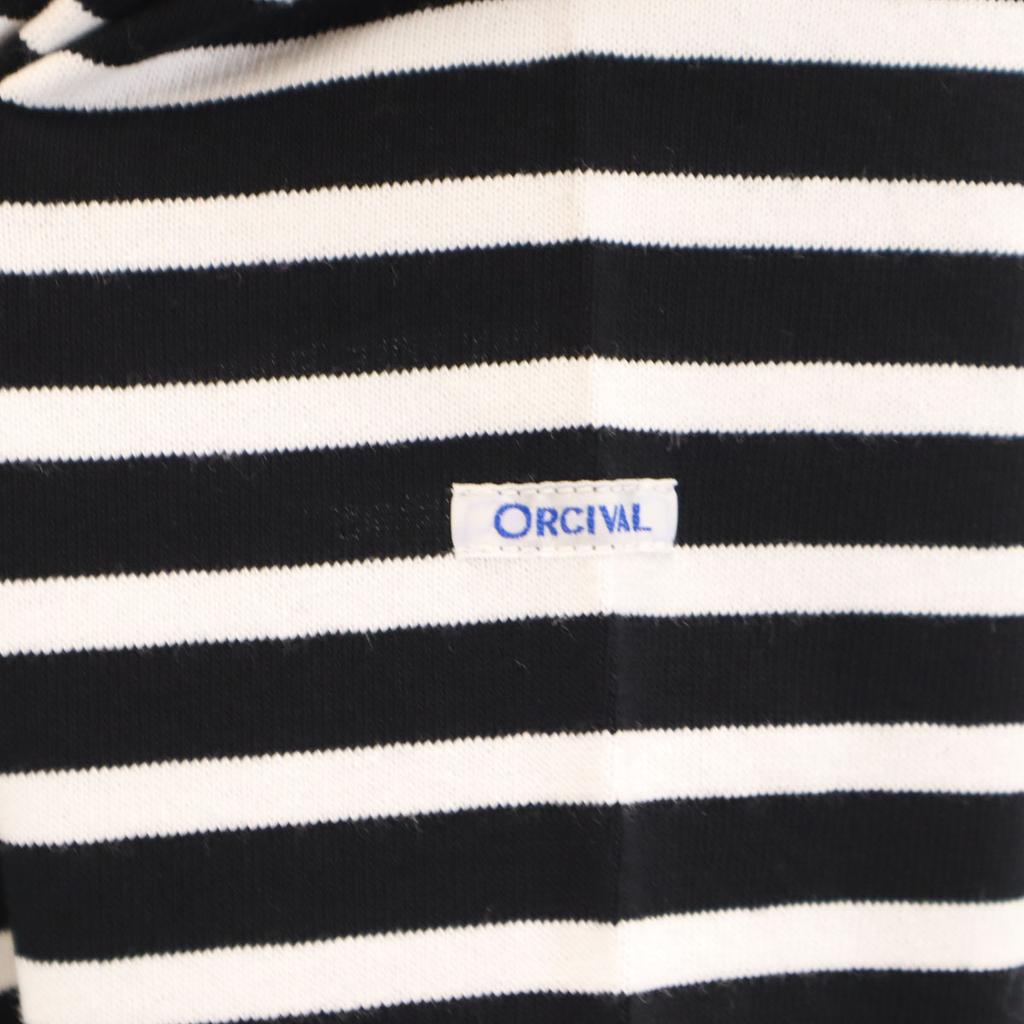 Beauty Products ORCIVAL Made In France Border Pattern Long Sleeve Boat Neck Basque Shirt Men's Used