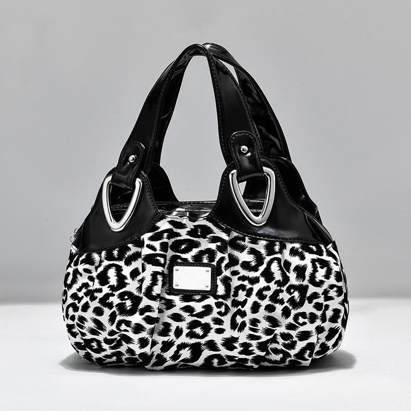 Flower Pu Leather Women Handbag Big Women's Shoulder Bags Famous Brand Design Lady Tote Handbag Colour Printing Crossbody