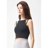Aimeicgym Sexy European and American Style Sports Pilates Fitness Camisole for Women with Chest Pads Yoga Short Vest