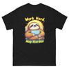 Work Hard Nap Harder Funny Work From Home T-Shirt