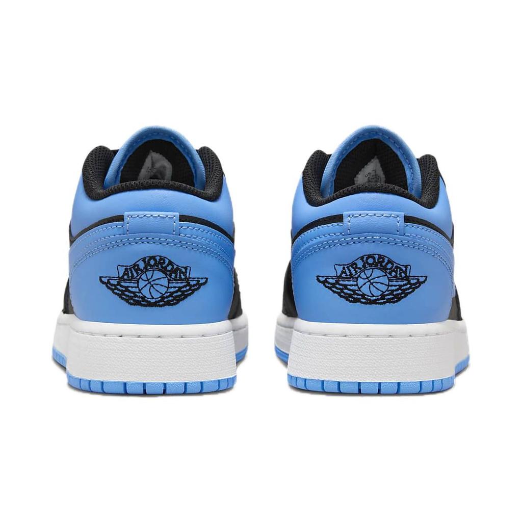 Air Jordan 1 Low GS University Blue Dětské tenisky Černá Bílá 553560-041