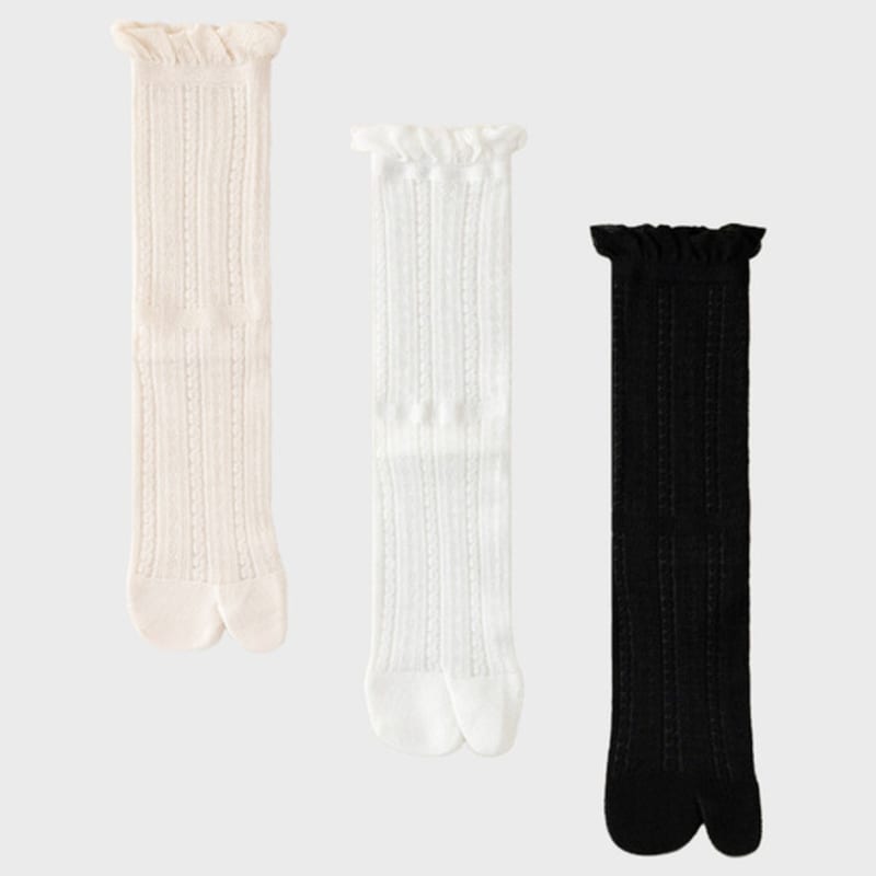 

TSH Tabi See-Through Socks 3 Colors Ivory FREE