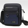 Durable Men's Crossbody Bag, Water Resistant Nylon Shoulder Purse with Multi-pocket Design for Daily Commute & Travel