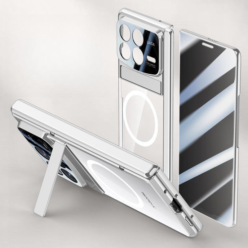 Suitable for Xiaomi Mixfold4 Phone Case, Film, All-in-one Foldable Screen, Anti-drop Stand, Magnetic Attraction, Business Men
