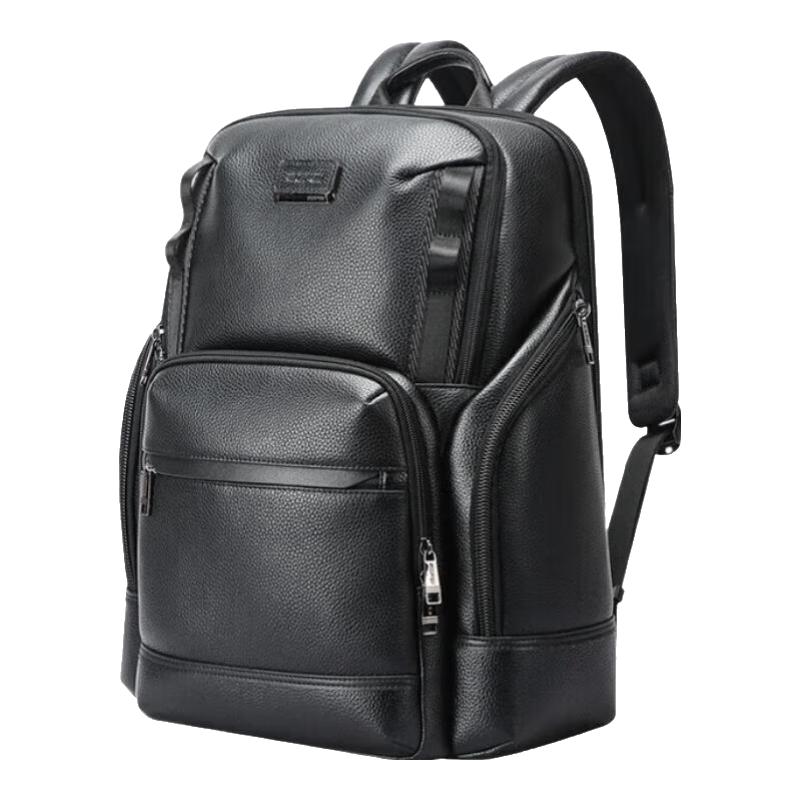 

Bopai Мужской 16-дюймовый кожаный деловой дорожный рюкзак