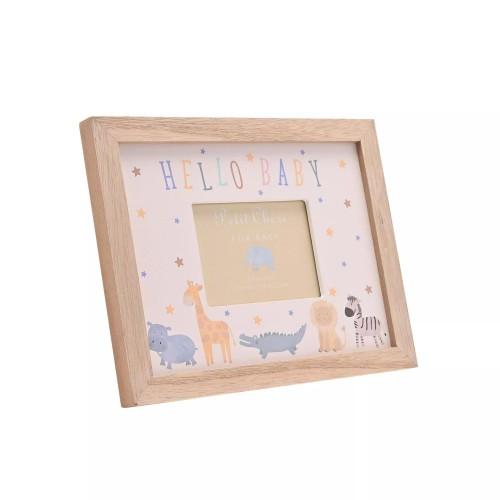 Celebrations Petit Cheri Hello Baby Animals Photo Frame