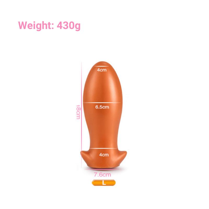 Huge Anal Plug Silicone Soft Anal Dildo Big Butt Plug Prostate Massage Anus Masturbator Dilator Adult Sex Toys for Men Woman Gay