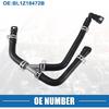 Engine Heater Hose Assembly No.BL1Z18472B HVAC Heater Outlet Pipe for Ford Expedition 2011-2014 Rubber Black