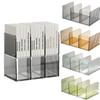Non-Slip Documents Stand Reusable Desktop Bookshelf Practical Transparent Bookends  Home