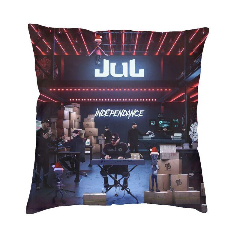 

Jul French Rapper Square Pillow Cover Home Decorative Cushions Throw Pillow for Sofa Doublesided Printing 30x30cm 12x12in
