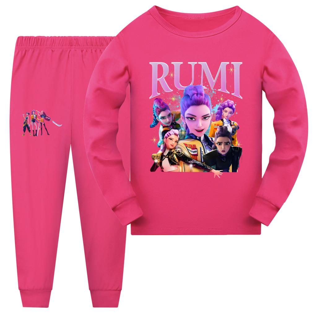 Kpop Demon Hunters Children Short Sleeve Shorts Pajama Set For Sleepwear And Family Comfort