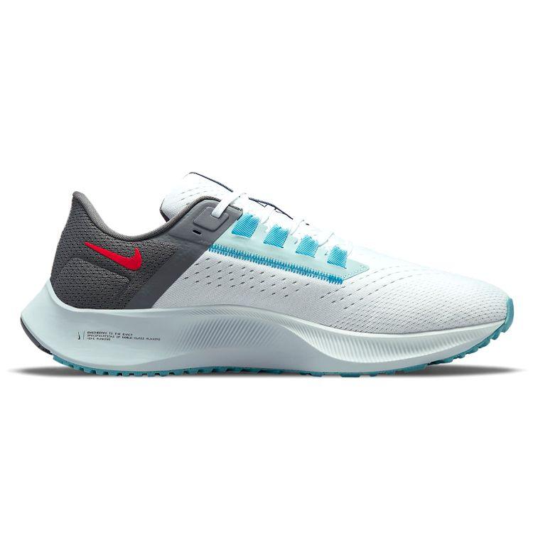 Nike Air Zoom Pegasus 38 LE Greedy Herren-Sneaker Grau Dunkelrauchgrau Weiß DJ3128-001