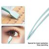 Precise Eyelash Tweezers Professional Makeup Tool Lash Applicator Tool Eyelash Cluster Non Slip Applicator Tool Eyebrow Tweezers