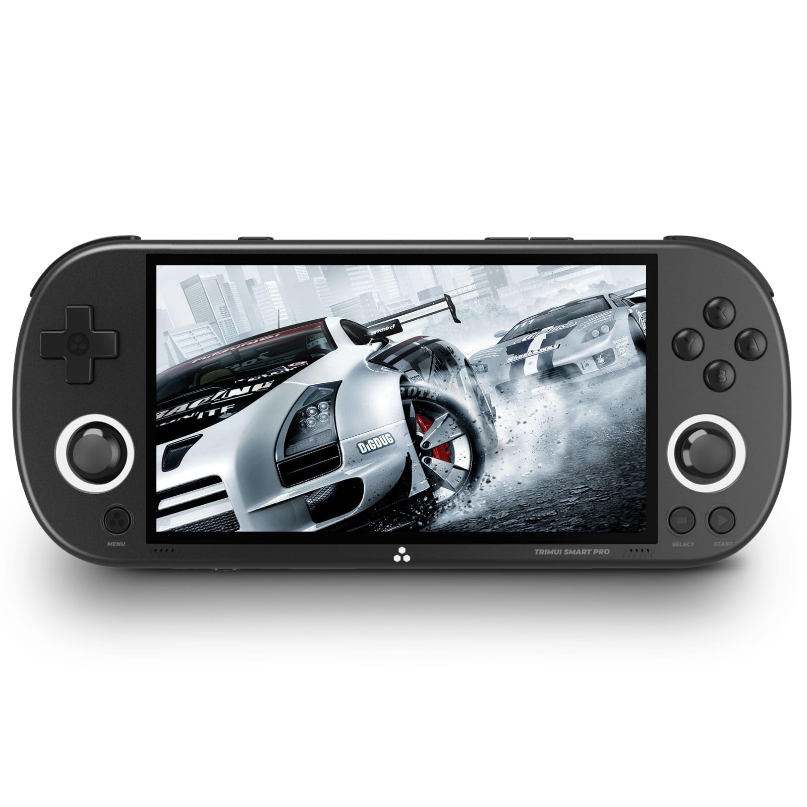 

Портативна ігрова консоль Trimui Smart Pro OpenSource Linux IPS 64GB Чорна A133plus, Система, 4,96-дюймовий екран, Роздільна здатність 1280720, 5000 мАг, ОЗП,