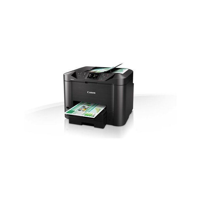 Canon Maxify MB5450 Multifunktions-Tintenstrahldrucker, 24 S./Min. in Schwarzweiß, 15,5 S./Min. in Farbe, 600 x 1200 dpi