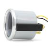 2" 52mm Car Turbo Boost Gauge -1~3 BAR Smoke Lens Boost Gauge Pointed Turbo Pressure Gauges Auto White LED Meter For 12V Vehicle