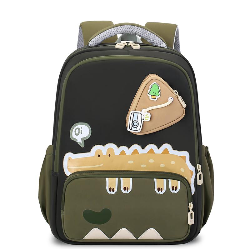 Cartoon Large Capacity Backpack for Students In Grades 3–6
