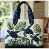 TEMU Womens Fashion Printed Tote Shoulder Bag 600D Oxford Cloth