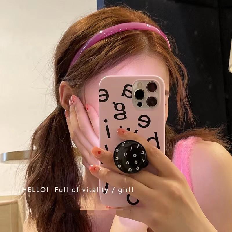 Buntes Gelee-Acryl-Stirnband - Vielseitiges Haar-Accessoire für Mädchen