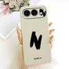For Honor 500 5G Lucky Initial Letter Phone Case For Honor 500 MEY-AN00 Soft Silicone Shockproof Cases Bumpers