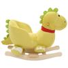 Dragon à bascule en peluche VIDAXL - Vert - 60x32x53 cm - Pour enfants de 12 mois et plus