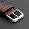 Vintage Genuine Calfskin Leather Watch Band 12/13/14/15/16/17/18/19/20/21/22/23/24mm Soft Slub Pattern Watch Strap for Men Women