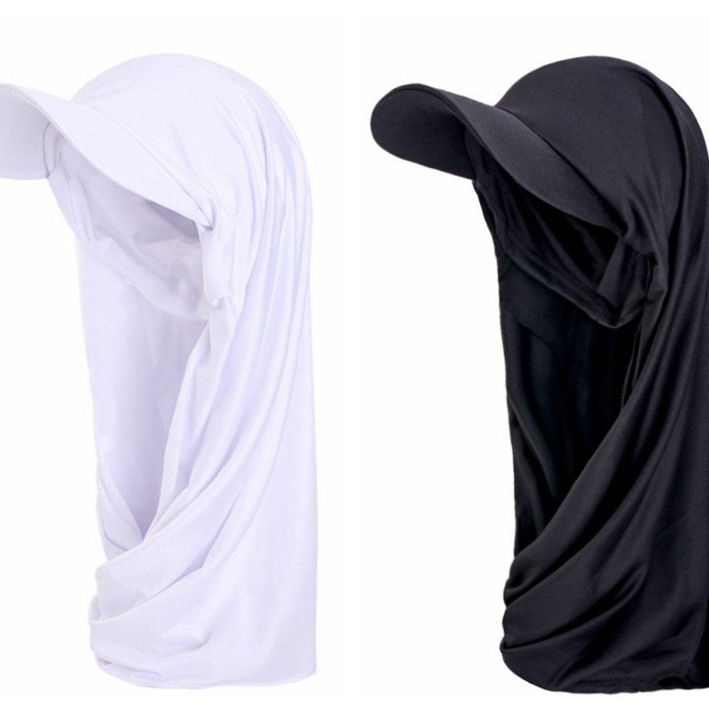 Visiera Solare Turbante Hijab Traspirante Sciarpa Cappello Stiloso Sciarpa Cappello Stile Mediorientale