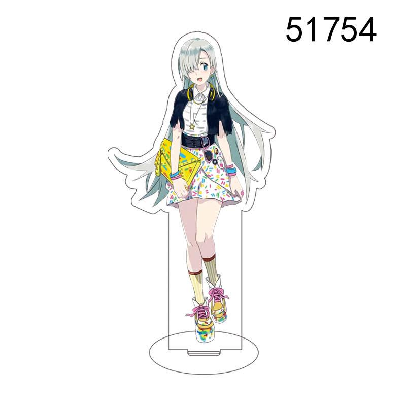 The Seven Deadly Sins: Meliodas & Gowther Acrylic Standee Keychain Mini Standee Keychain 15CM
