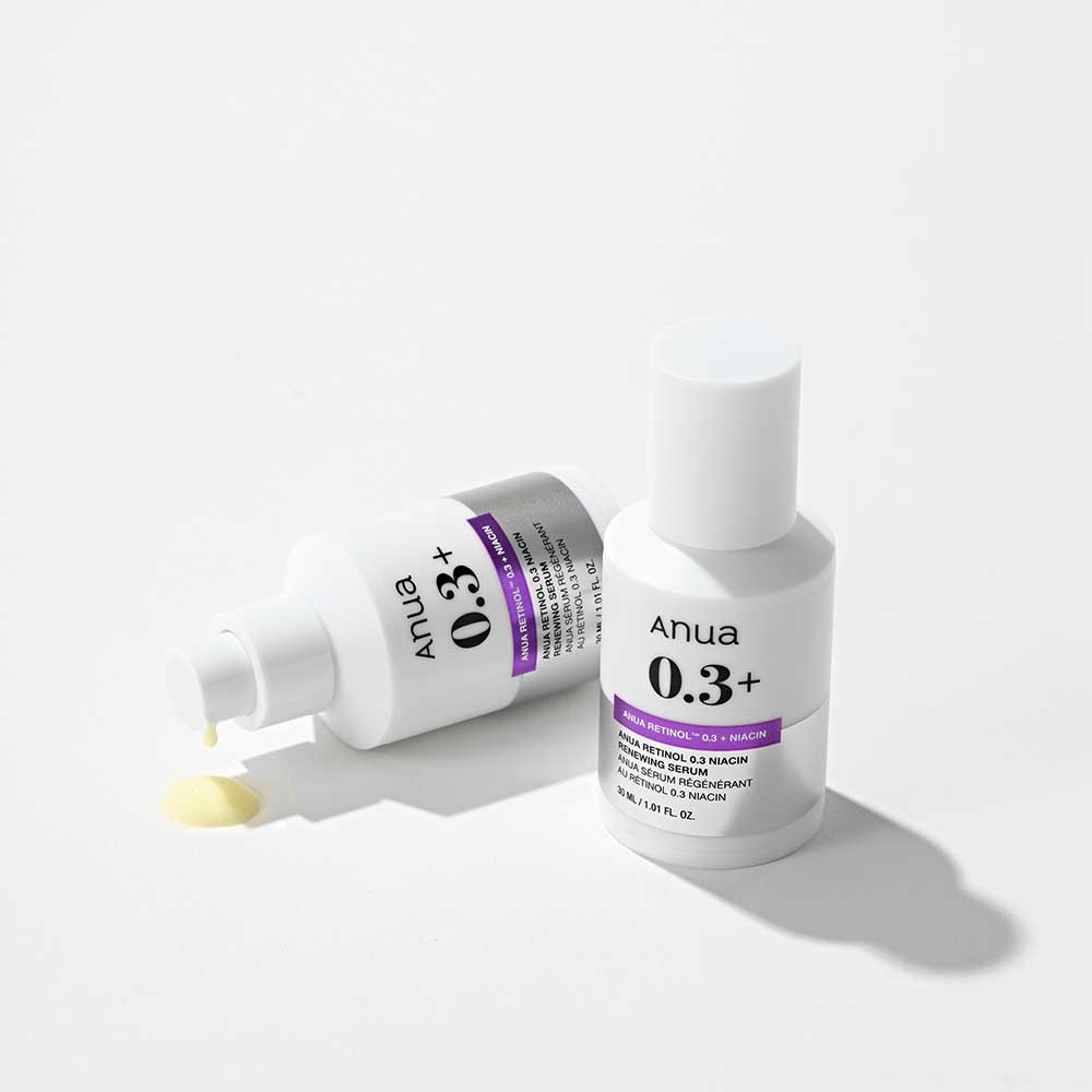 Anua Sérum régénérant au rétinol 0,3 niacine 30 ml (2025 Nouveau)