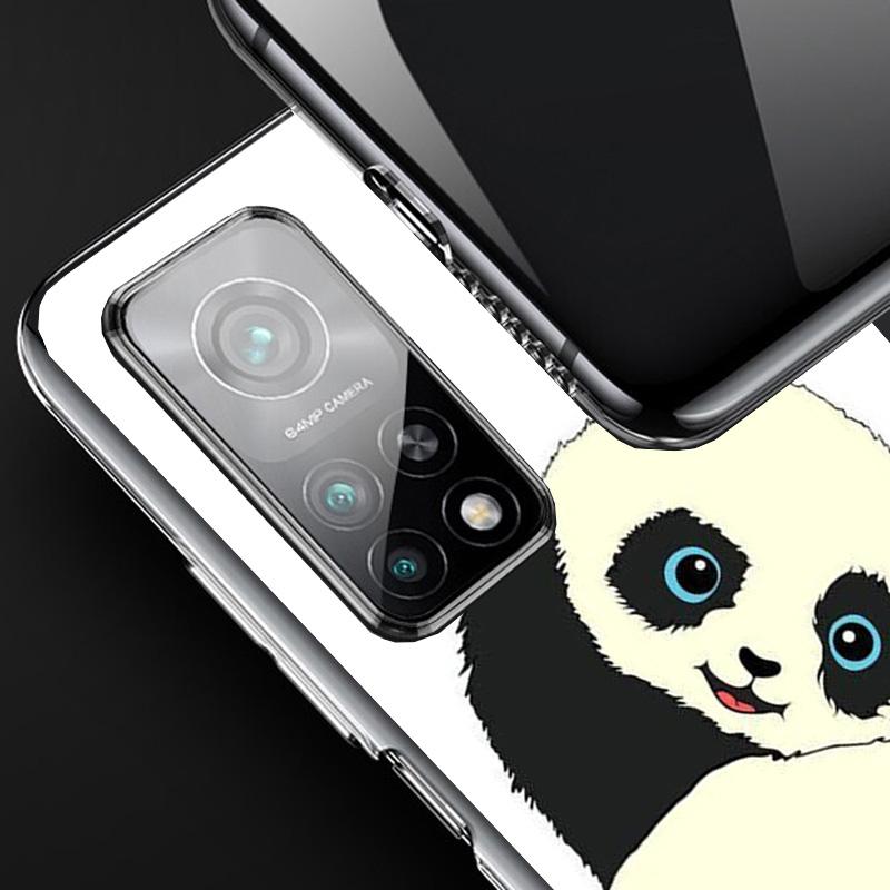 Cartoon Cute Panda Bear Phnoe Case for Phnoe Case for Xiaomi Redmi Note 15 14 14S 13 Pro Plus 12 12S 11S 11E 10S 10 11T 5G Uniqu